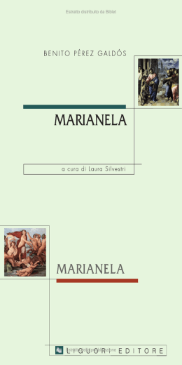 Marianela. A cura di Laura Silvestri