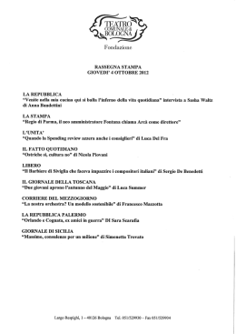 ` &Egrave;&Agrave;%N&Icirc;&Agrave;`&Igrave;EQ - Teatro Comunale di Bologna