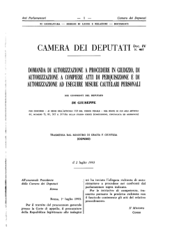 CAMERA DEI DEPUTAT `ìî°tè