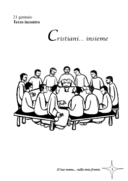 Cristiani&hellip; insieme - Seminario Vescovile di Padova
