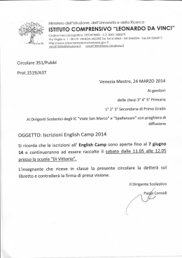 ISTITUTO COMPRENSIVO &ldquo;LEONARDO DA VINCI&rdquo;