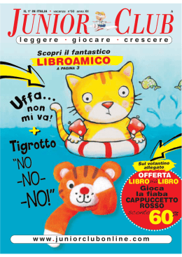 junior club - Club degli Editori