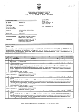 Spett.le Ditta Nl`. ordine: 5000031277 Marconi n_ Versione: 38023