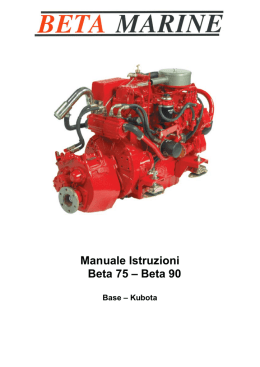 Manuale Istruzioni Beta 75 &ndash; Beta 90