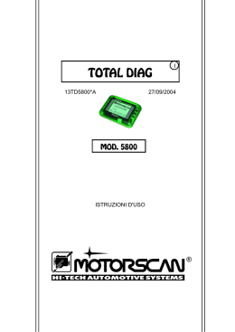 total diag - Motorscan Nordest