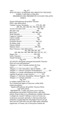 Verbali della Commissione Parlamentare