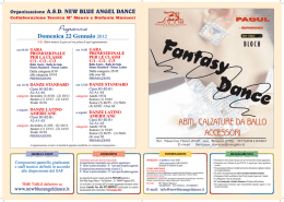 Organizzazione ASD NEW BLUE ANGEL DANCE
