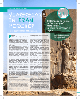 viaggiare in iran: perchè? - Viaggi Avventure nel Mondo