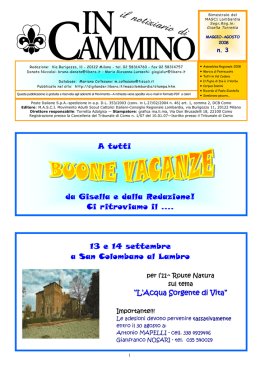 N&deg;3 Maggio Agosto 2008