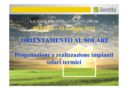 BERETTA CLIMA - Solare termico
