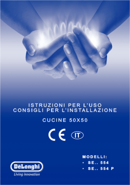 istruzioni per l`uso consigli per l`installazione cucine 50x50
