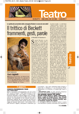 Teatro - La Repubblica.it