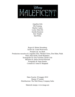 Scarica il pressbook completo di Maleficent