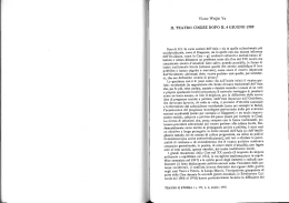 Victor Weijie Yu - Teatro e Storia