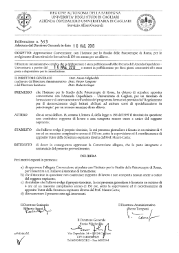 Deliberazione n. 353 del 10.05.2013