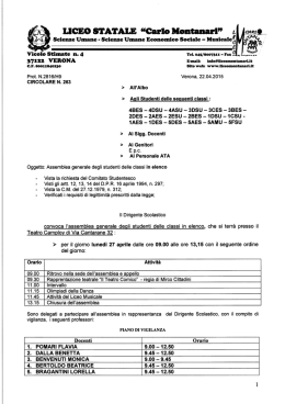 Circolare n.263 del 22.04.2015