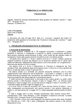 Stampa di fax a pagina intera - Distretto della Corte di Appello di