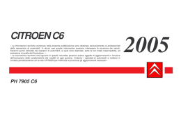 coppie di serraggio motore - Citro&euml;n Service