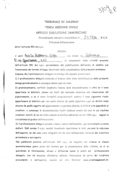 Senza titolo - Aste Giudiziarie Salerno