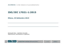 La norma ISO/IEC 17021-1:2015