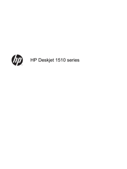 HP Deskjet 1510 series - produktinfo.conrad.com