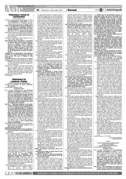 il Domani | AsteInfoappalti
