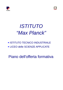 ISTITUTO - ITIS Max Planck