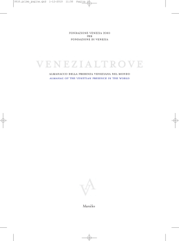Venezia Altrove: Almanacco 2010