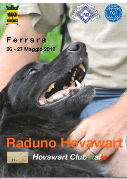 Locandina raduno Hovawart