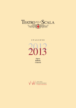 Stagione Scala 2012-2013