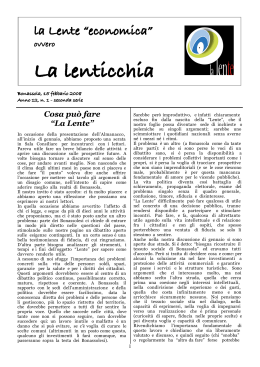 Lenticchia 2008-1 - La Lente