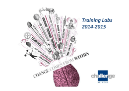 Training Labs 2014-2015