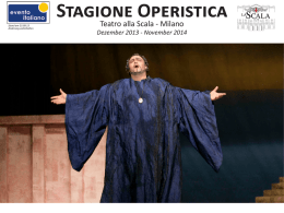 Teatro alla Scala - Milano - Booking by Evento Italiano