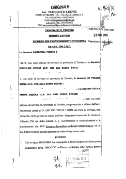 Notifica per pubblici proclami - Treviso &ndash; Ufficio scolastico territoriale