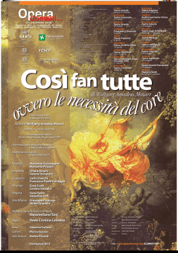 manifesto dello spettacolo