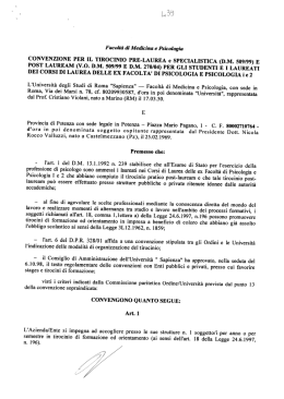 Convenzione - Provincia di Potenza