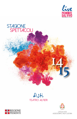 Scarica la stagione completa del Teatro Alfieri