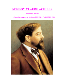 Debussy - Magia dell`Opera