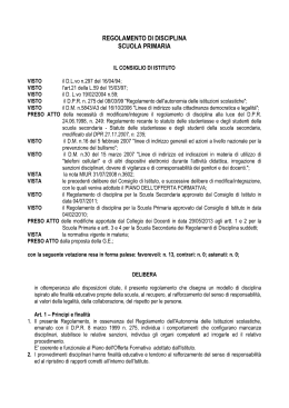 Allegato n 25 Regolamento disciplina scuola primaria (pdf 125KB)