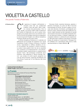 VioLETTA A CAsTELLo - Cassa Padana BCC