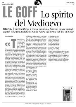 del Medioevo