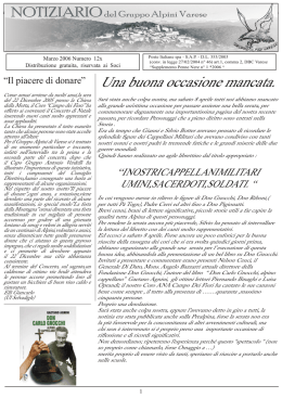Marzo - Gruppo Alpini Varese