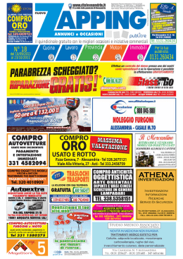N&deg; 18 &ndash; Zapping &ndash; 2011