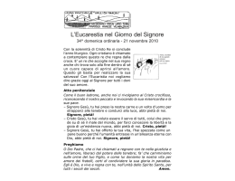 foglio letture dom 21 novembre 2010