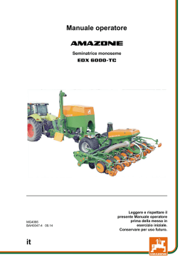 Manuale operatore