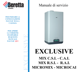 Manuale di servizio MIX C.S.I. - C.A.I. MIX R.S.I. - Magic