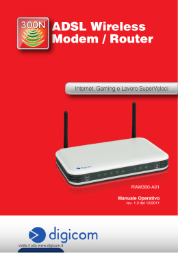 ADSL Wireless Modem / Router