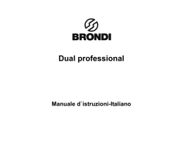 Manuale Brondi Dual Professional