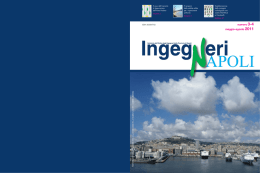 numero 3-4 maggio-agosto 2011 - Ordine degli Ingegneri della