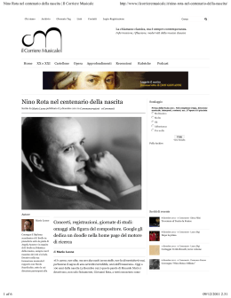 Rota pres Il Corriere Musicale 03122011